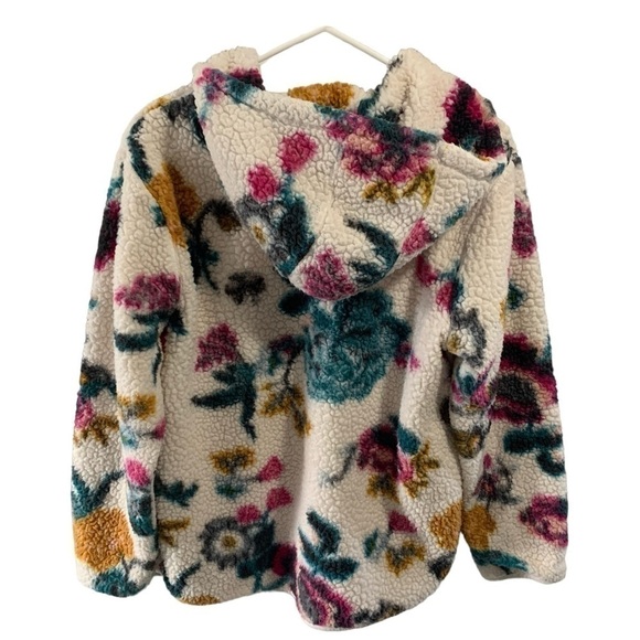 Anthropologie Saturday Sunday Floral Pullover Jacket Size Small - Picture 4 of 6